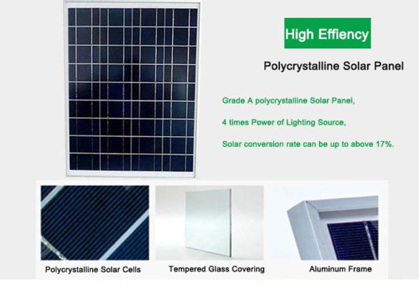30W Outdoor IP65 Solar Powered Led Street Light with Lithium Battery ...