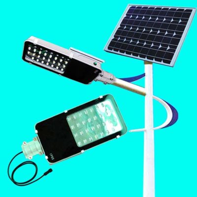 30W Outdoor IP65 Solar Powered Led Street Light with Lithium Battery ...