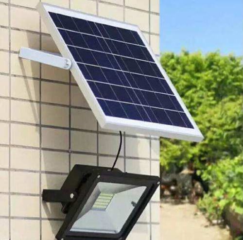solar powered LED flood light