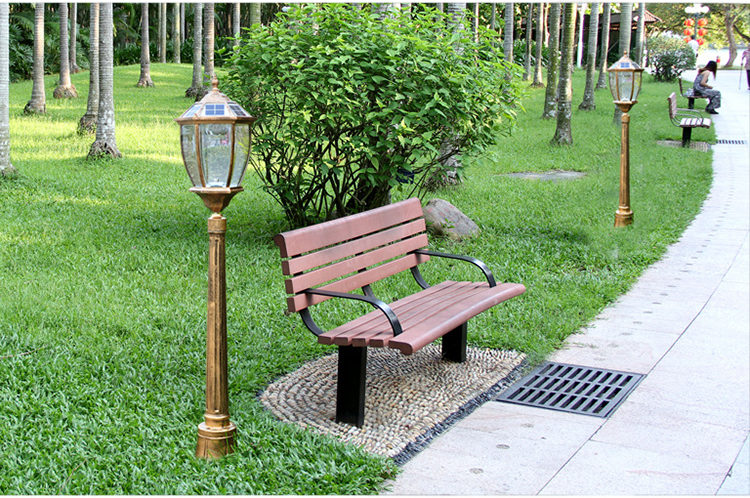 LED solar lawn light