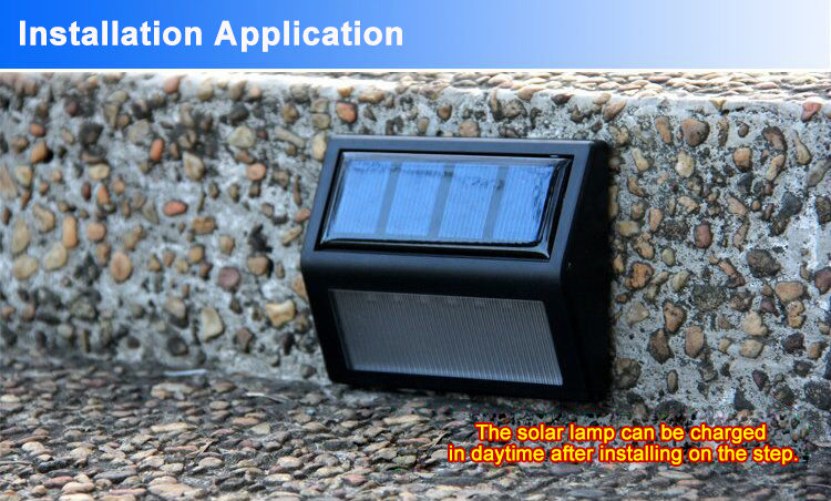 Solar LED Step Light