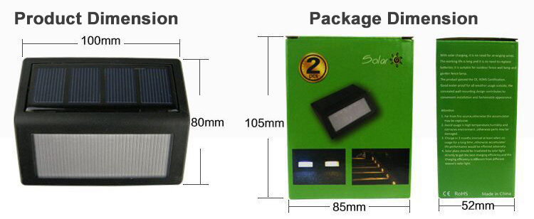 Solar LED Step Light