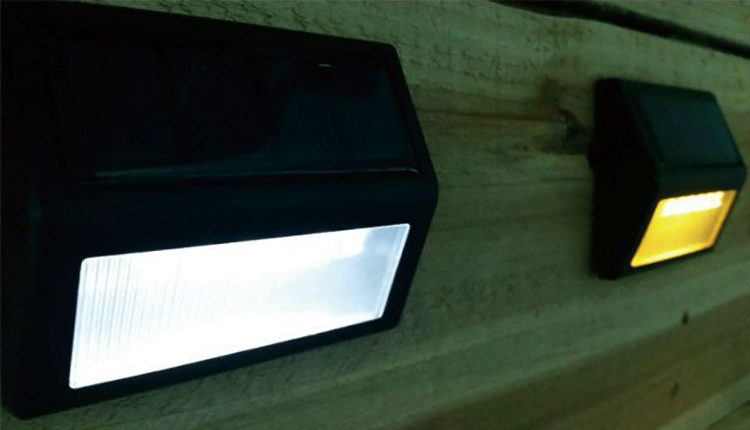 Solar LED Step Light