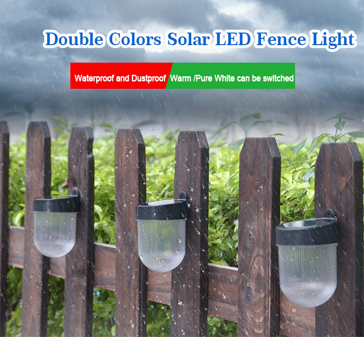 Solar-LED-Fence-Light