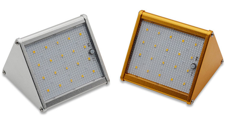 solar LED wall light