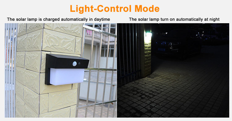 solar powered LED wall light