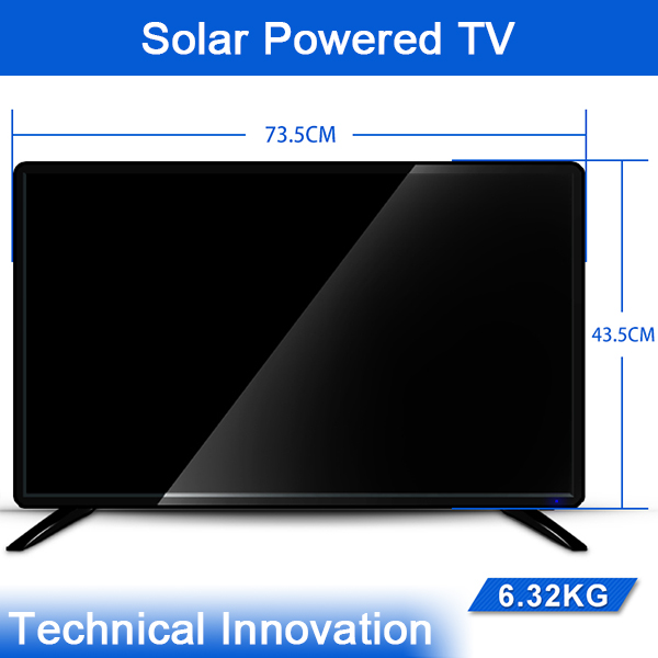 solar powered TV