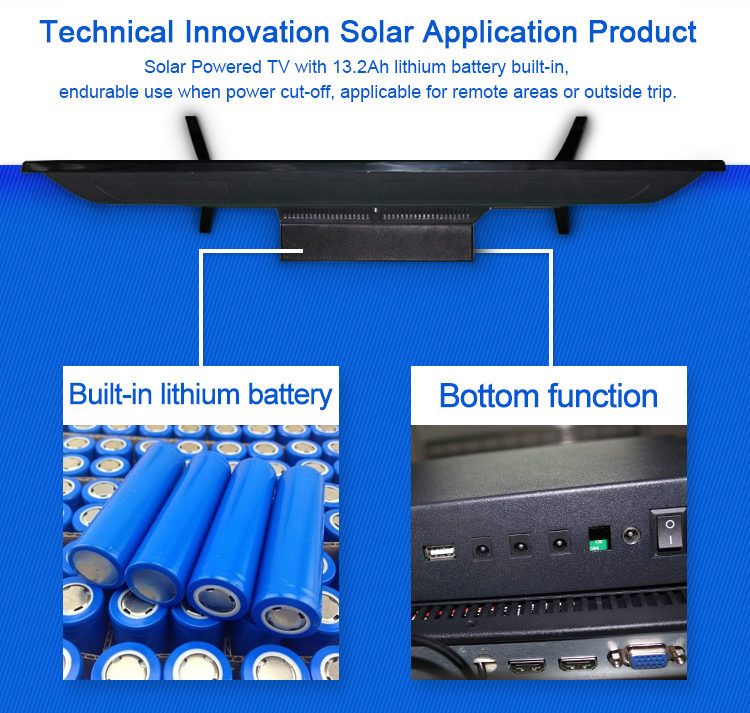 solar powered TV