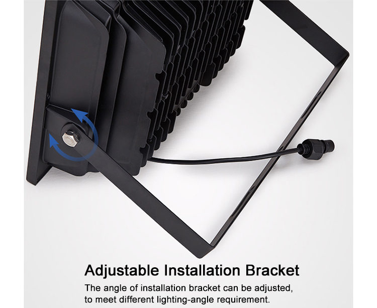 solar flood light with remote control