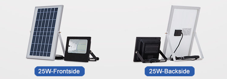 solar flood light with remote control