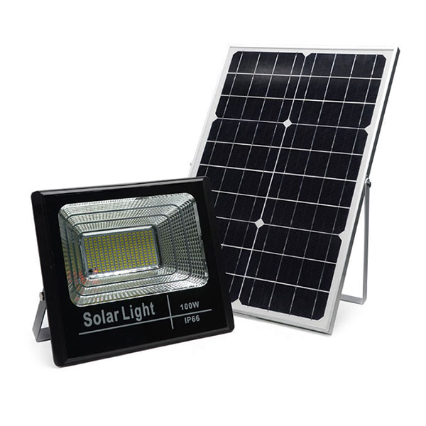 Wireless Solar Flood Light Charged By, Can You Power A Lamp With Batteries Charge Solar