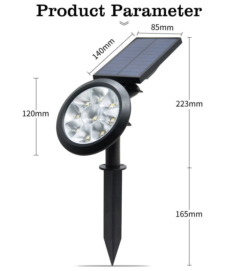 lawn solar garden light