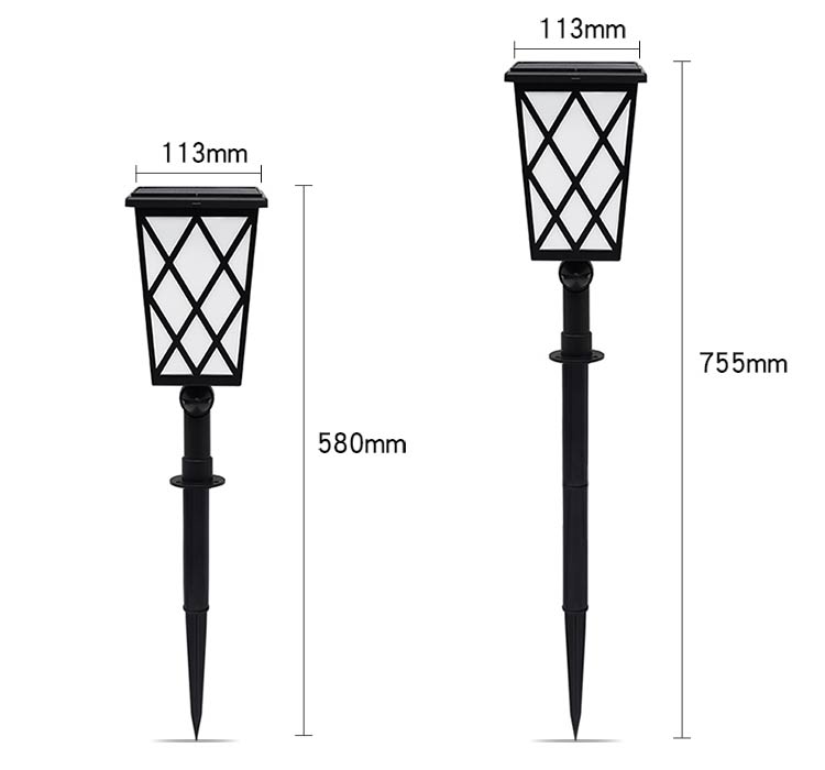 solar flame light