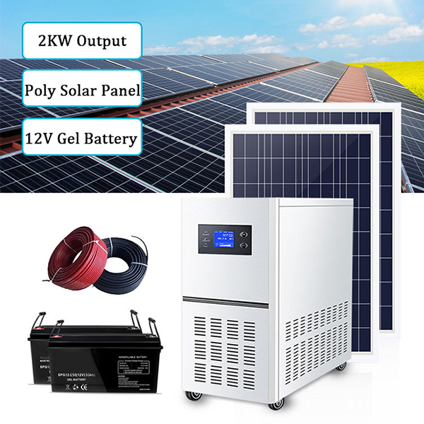 2KW Off-Grid Solar Power System