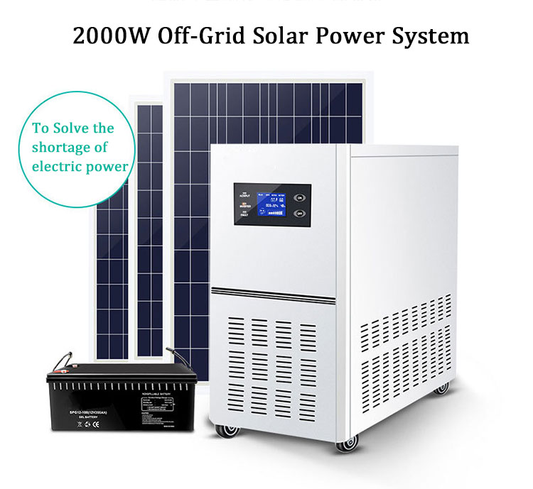 2KW Off-Grid Solar Power System