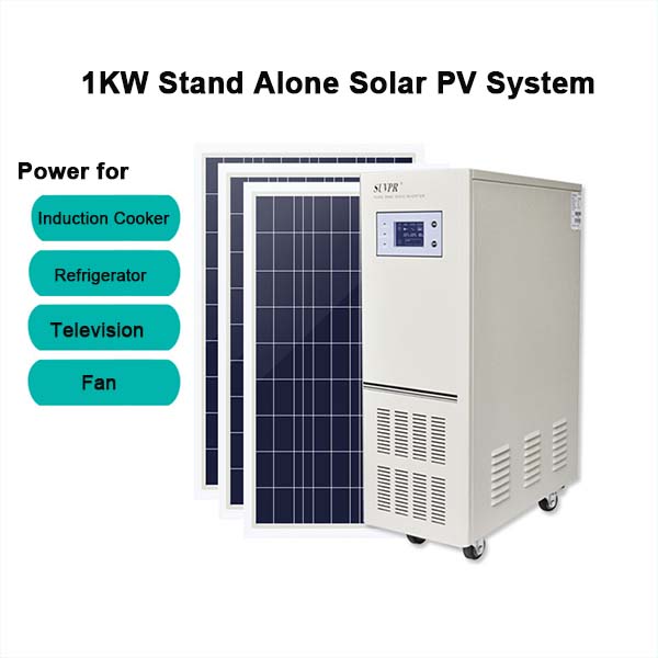 1KW Stand Alone Solar PV System for Home Electric Appliances